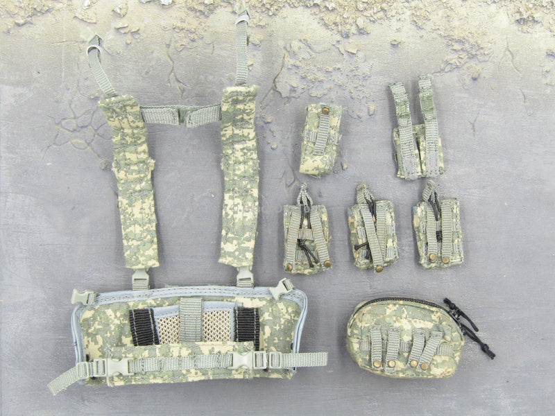 Load image into Gallery viewer, CIA - ACU Camo Chest Rig and Pouch Set
