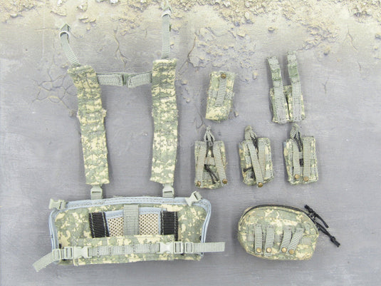 CIA - ACU Camo Chest Rig and Pouch Set