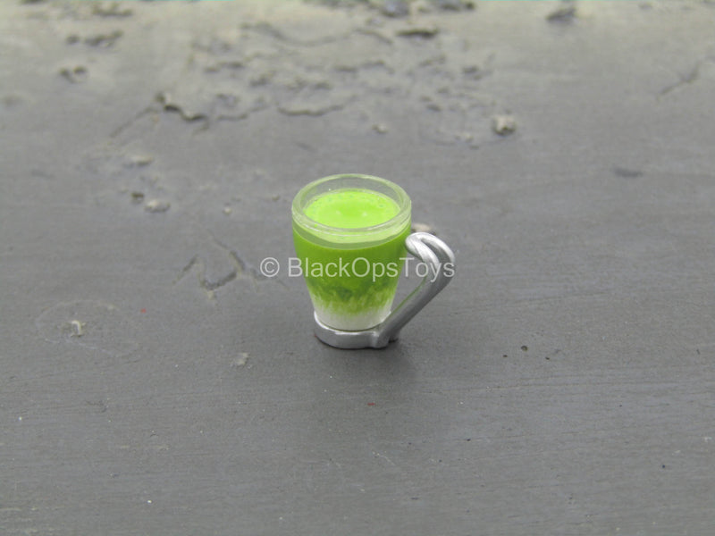 Load image into Gallery viewer, Green &amp; White Cup
