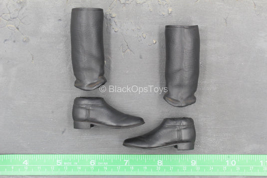 Captain America - Red Skull - Black Boots (Peg Type)