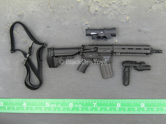 Secret Service Agent - Mark - Black HK416 Assault Rifle Set