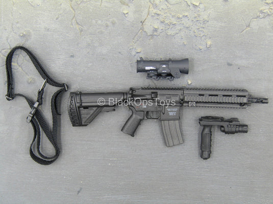 Secret Service Agent - Mark - Black HK416 Assault Rifle Set