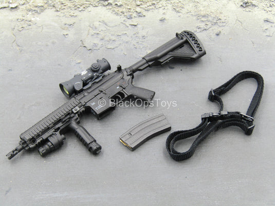 Secret Service Agent - Mark - Black HK416 Assault Rifle Set
