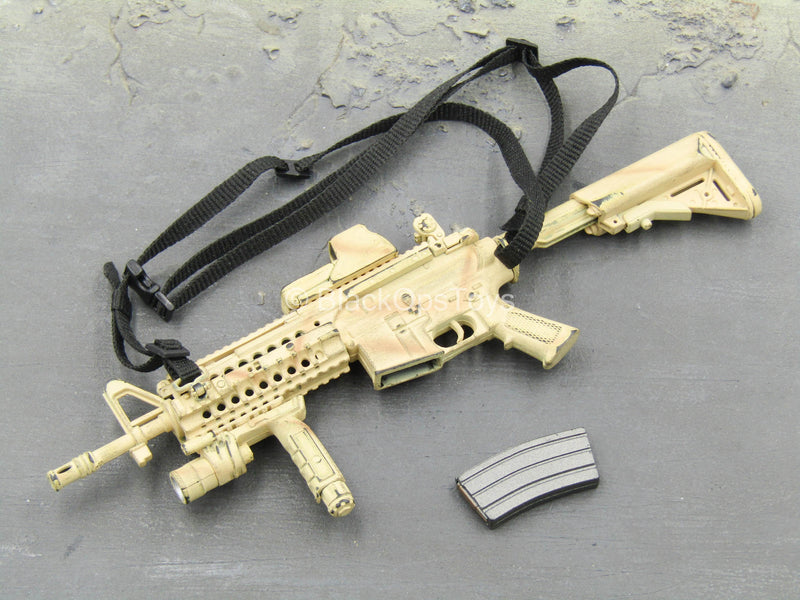 Load image into Gallery viewer, USAF - TACP - Desert Camo M4 Rifle w/Accessory Set
