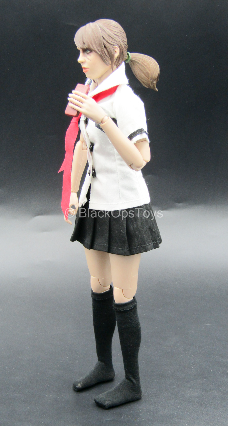 Load image into Gallery viewer, Female Schoolgirl Uniform Set w/Cell Phone
