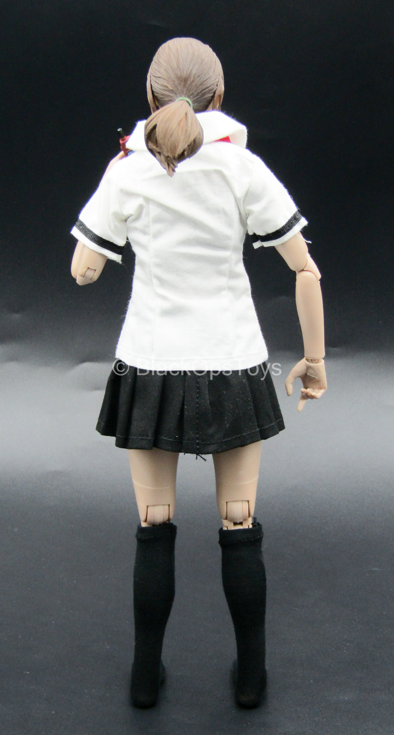 Load image into Gallery viewer, Female Schoolgirl Uniform Set w/Cell Phone
