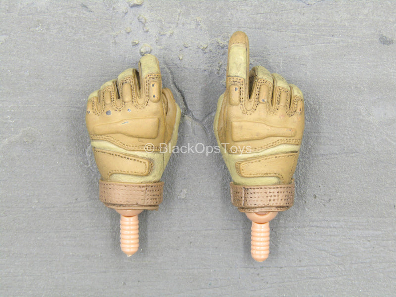 Load image into Gallery viewer, USAF Pararescue Jumper - Tan Gloved Hand Set (x2)
