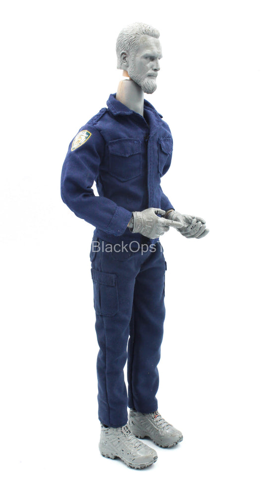 Emergency Service Unit - Blue Police Uniform Set Type 2