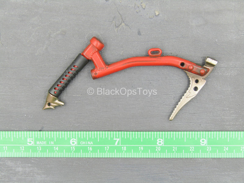 Load image into Gallery viewer, Apexplorers - T-Rex - Black &amp; Red Metal Ice Axe
