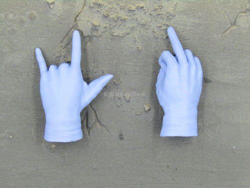 Biohazard Boy - Blue Surgical Gloved Hand Set A
