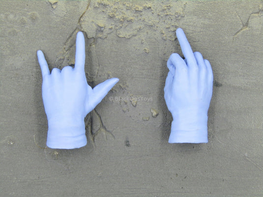 Biohazard Boy - Blue Surgical Gloved Hand Set A