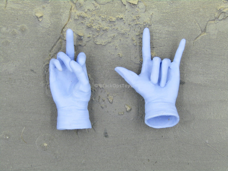 Load image into Gallery viewer, Biohazard Boy - Blue Surgical Gloved Hand Set A
