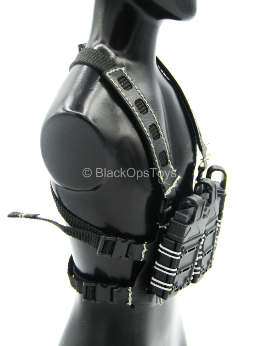 Doom's Day Kit - Black Chest Rig w/7.62 Fast Mag Holsters