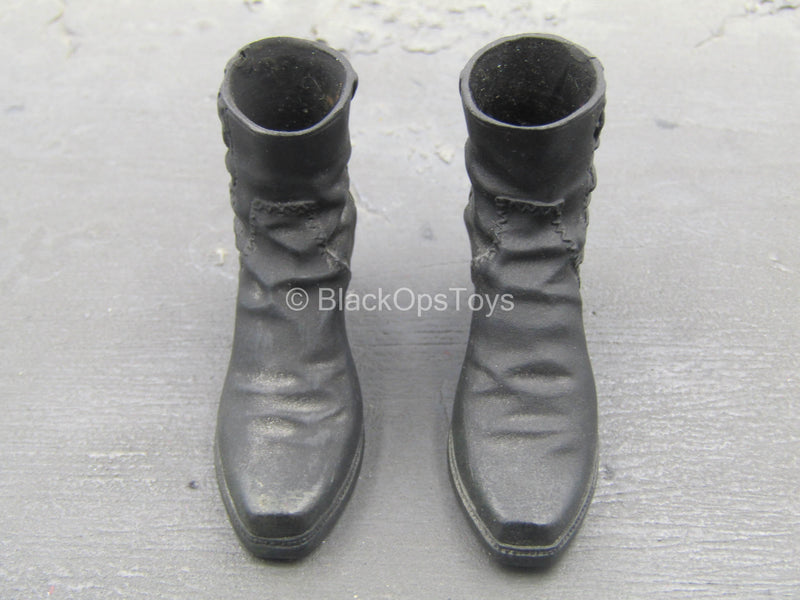 Load image into Gallery viewer, Sweeney Todd - Black Boots (Peg Type)
