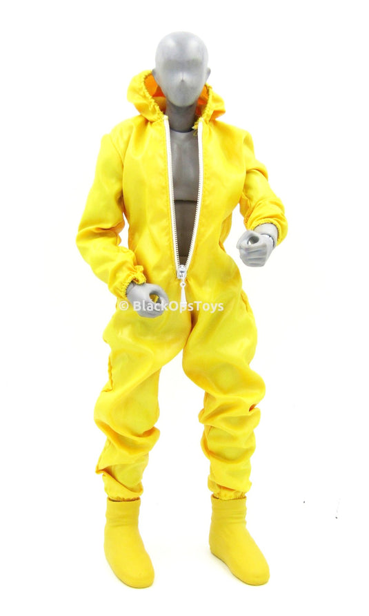 Biohazard Boy - Yellow Jump Suit & Boot (Peg Type) Set