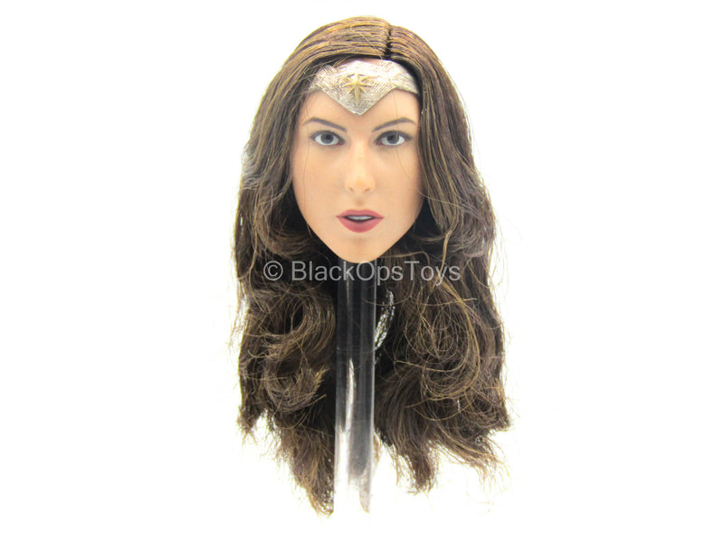 Load image into Gallery viewer, Custom - Wonder Woman - Female Head Sculpt w/Gal Gadot Likeness
