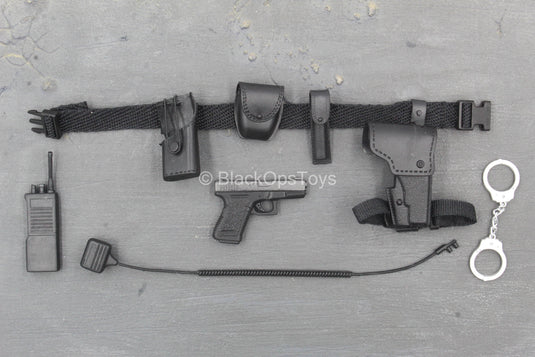 Emergency Service Unit - Pistol w/Black Belt & Police Gear Set