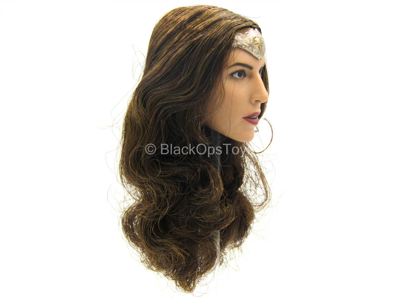 Load image into Gallery viewer, Custom - Wonder Woman - Female Head Sculpt w/Gal Gadot Likeness
