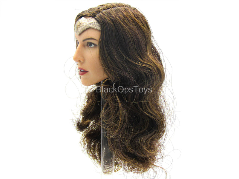 Load image into Gallery viewer, Custom - Wonder Woman - Female Head Sculpt w/Gal Gadot Likeness
