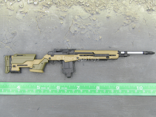 Doom's Day Kit - Tan M14 DMR (Designated Marksman Rifle)
