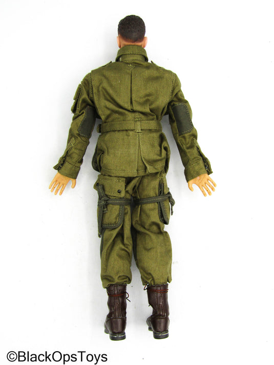 WWII - US 82nd Airborne Division - Complete Dressed Body w/Face Painted Head Sculpt