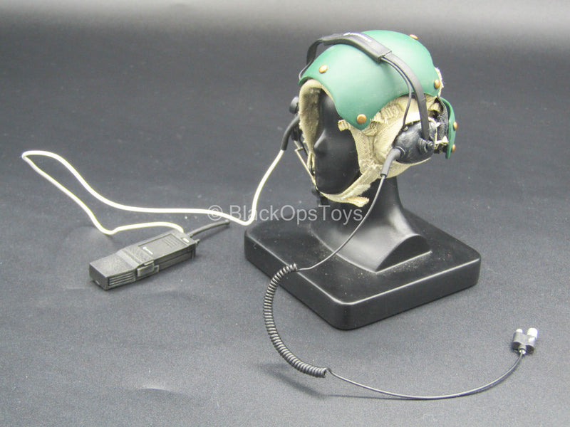 Load image into Gallery viewer, Seal Team 5 VBSS Commander - Deck Crew Helmet w/Radio Set
