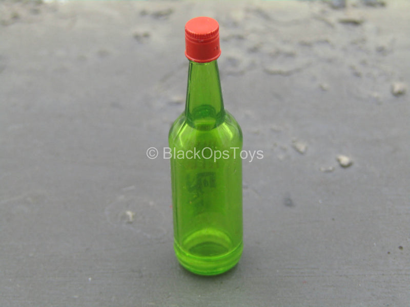 Load image into Gallery viewer, Green Alcohol Bottle
