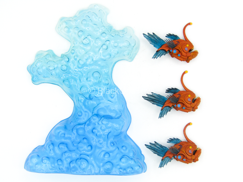Load image into Gallery viewer, 1/12 - Baron Bends - Diorama w/Robotic Fish (x3)
