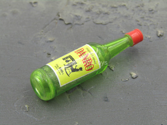 Green Alcohol Bottle