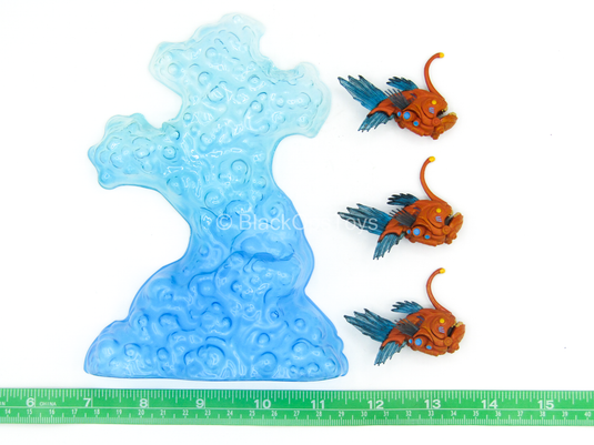 1/12 - Baron Bends - Diorama w/Robotic Fish (x3)