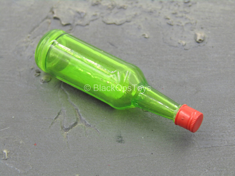 Load image into Gallery viewer, Green Alcohol Bottle
