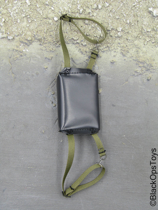 Rare WWII - US 5th Ranger Battalion - Black Gas Mask Pouch