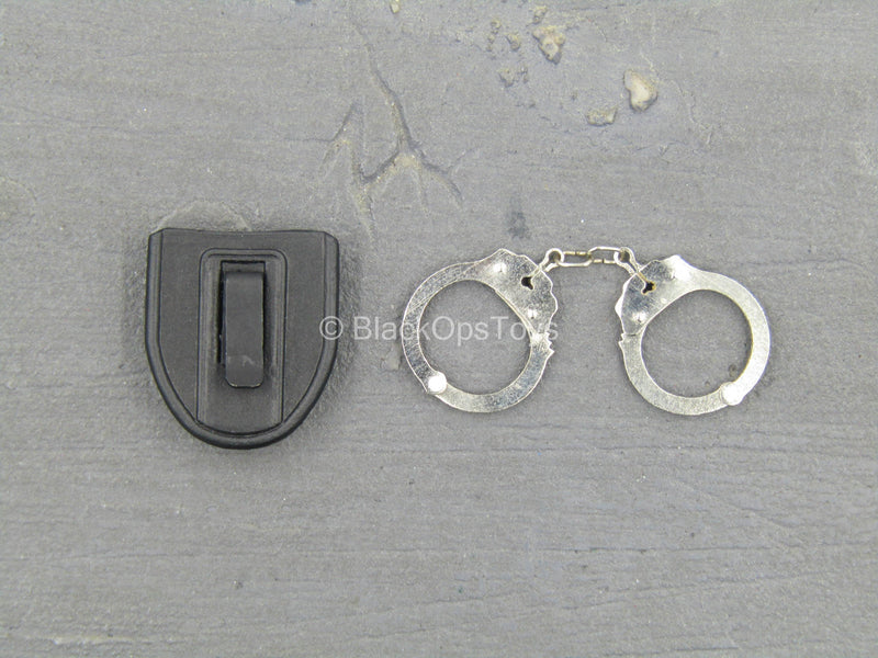 Load image into Gallery viewer, Speed - LAPD SWAT - Handcuffs w/Black Holder
