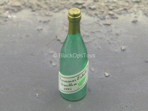 Green Alcohol Bottle