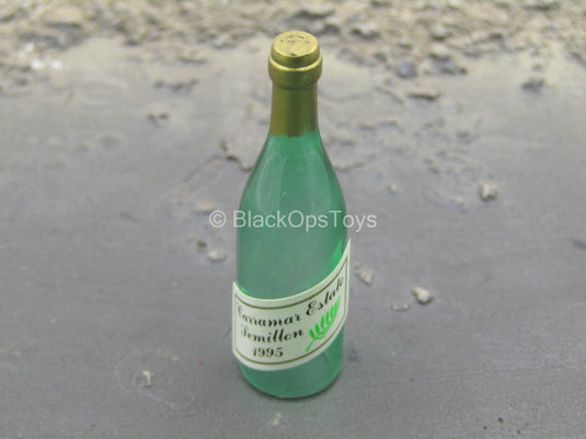 Green Alcohol Bottle