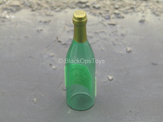 Green Alcohol Bottle