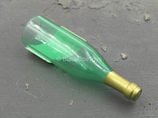 Green Alcohol Bottle