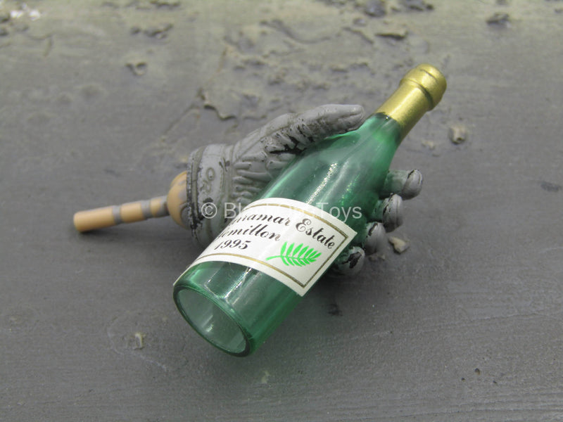 Load image into Gallery viewer, Green Alcohol Bottle
