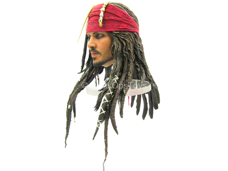 Load image into Gallery viewer, POTC - Pirate Jack Sparrow - Male Talking Body w/Head Sculpt
