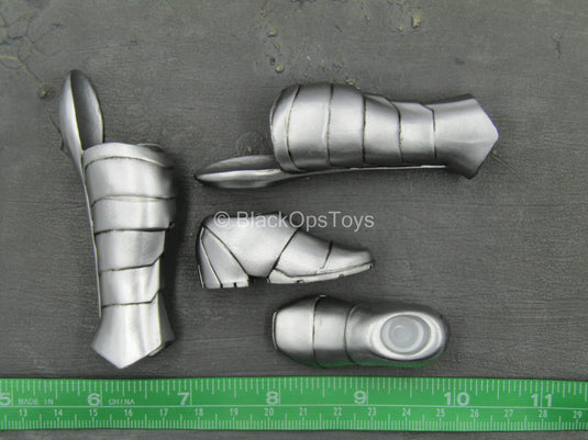 Gambit - Silver Like 2-Part Boots (Peg Type)