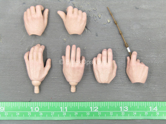 Fantastic Beasts - Gellert - Male Wand Hand Set (x6)