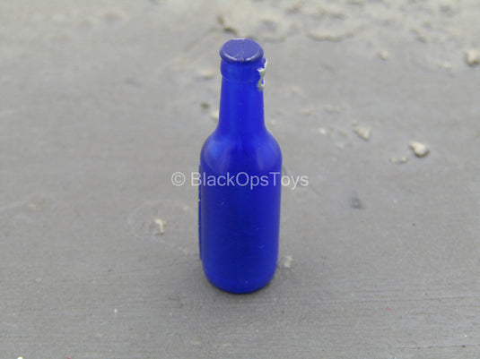 Blue Alcohol Bottle