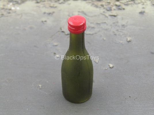 Green Alcohol Bottle