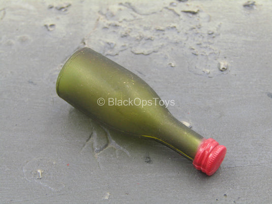 Green Alcohol Bottle