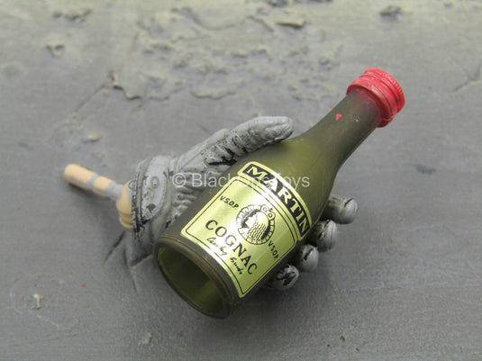 Green Alcohol Bottle