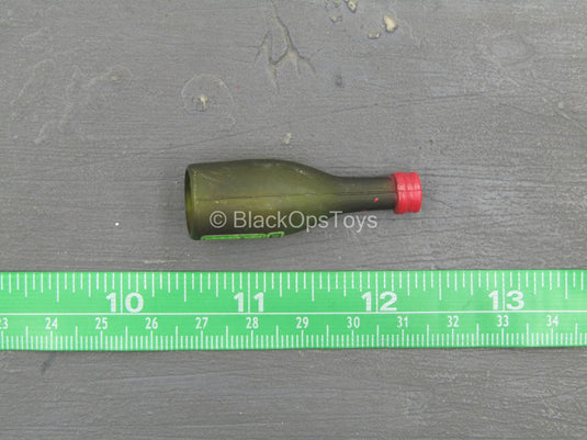 Green Alcohol Bottle