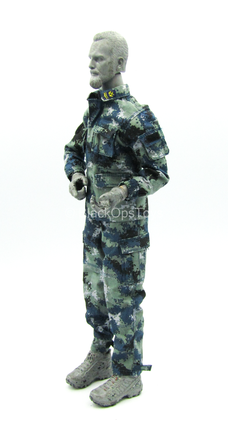 Load image into Gallery viewer, PLA Airborne Trooper - AF Type 07 Pixelated Uniform Set
