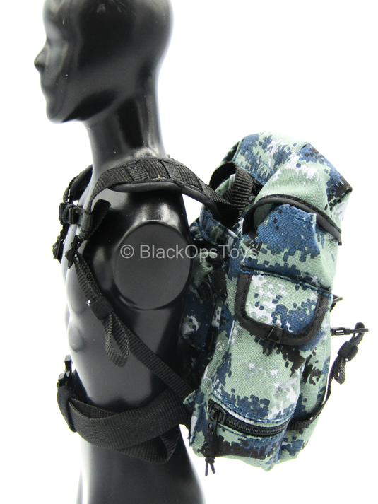 PLA Airborne Trooper - AF Type 07 Pixelated Backpack