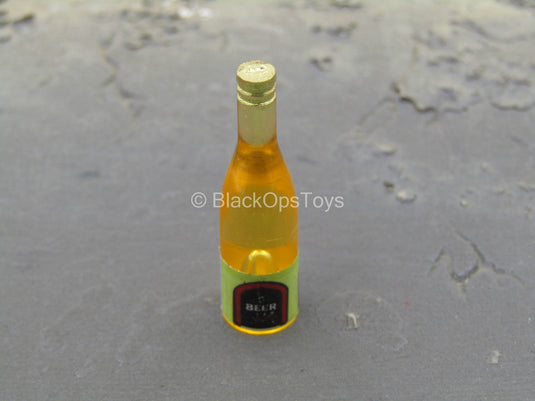 Yellow Alcohol Bottle