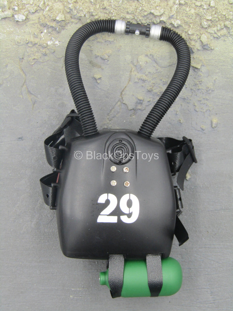 Load image into Gallery viewer, Navy Seal HALO UDT - Black Rebreather
